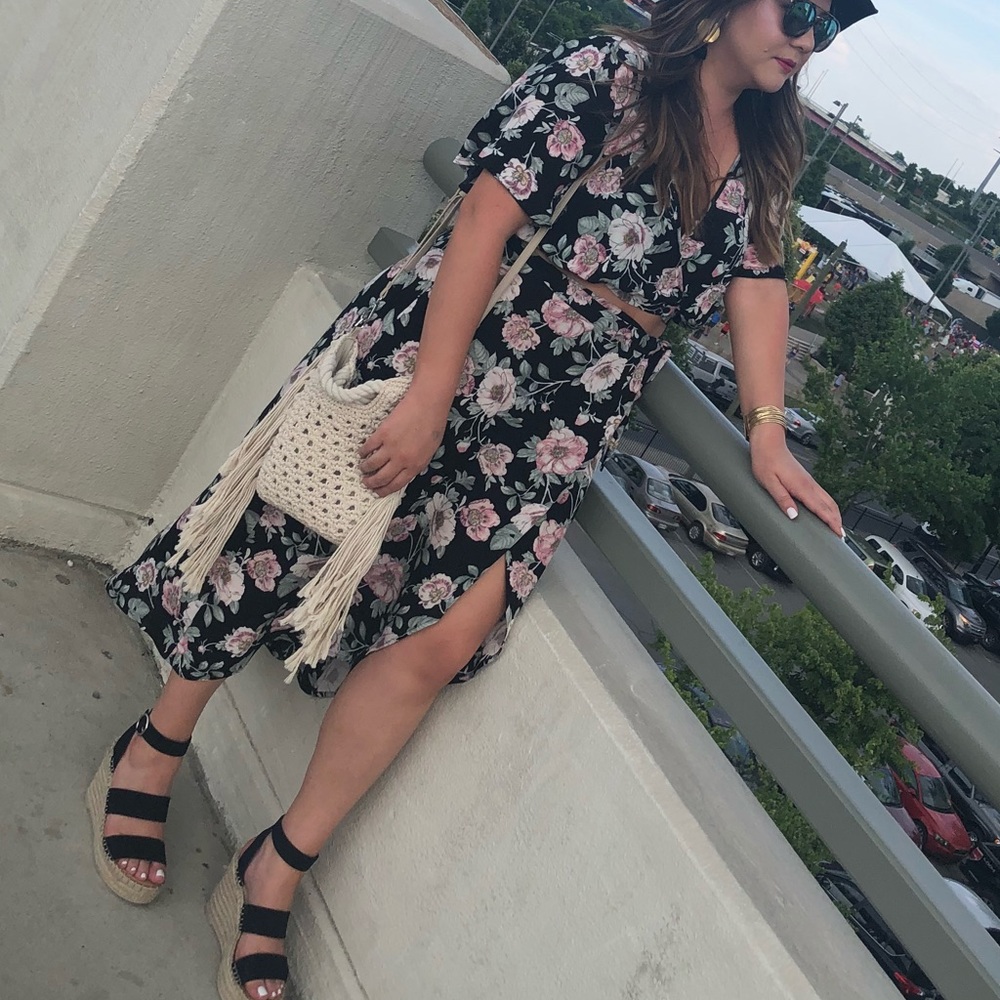 Floral Two-Piece Set